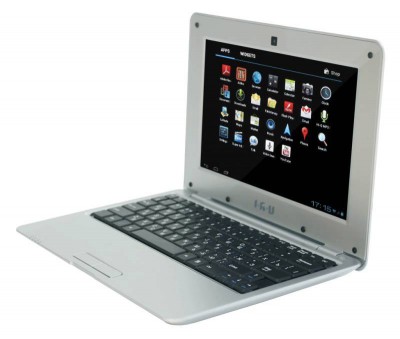 Нетбук IRU W1002, 10.1&quot;, Allwinner A31s, 1.2ГГц, 1Гб, 8Гб SSD, PowerVR SGX544, Android 4.2, серебристый