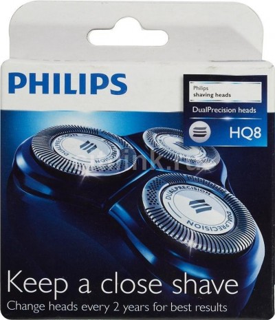 Сменная головка PHILIPS HQ8/50, 3 шт