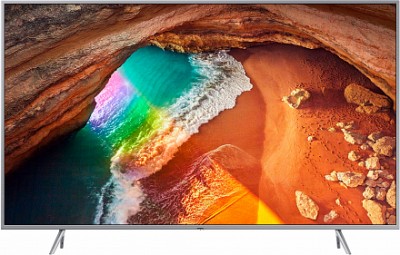 Телевизор Samsung 55 серия 6 4K Smart QLED TV 2019 Q67R серебряный&quot;