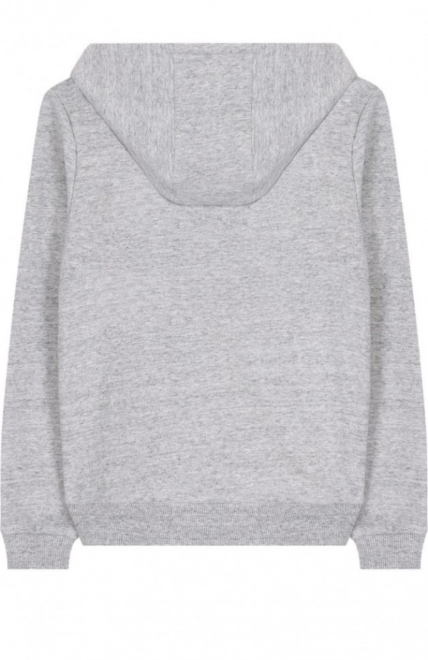 Хлопковое худи с вышивкой